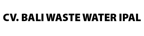 CV. BALI WASTE WATER IPAL